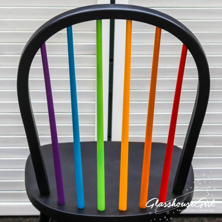 Rainbow Stickback Chair