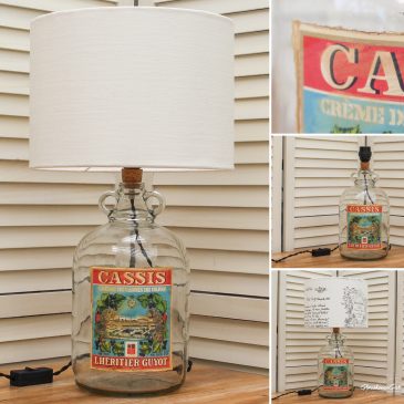 Cassis Guyot Bottle Lamp